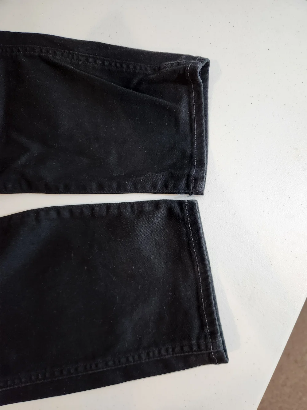 J Crew Vintage Straight High-Rise Black Denim Jeans Button-Fly Ankle Petite Leg